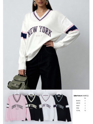 Jersey escote pico new york