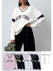 Jersey escote pico new york