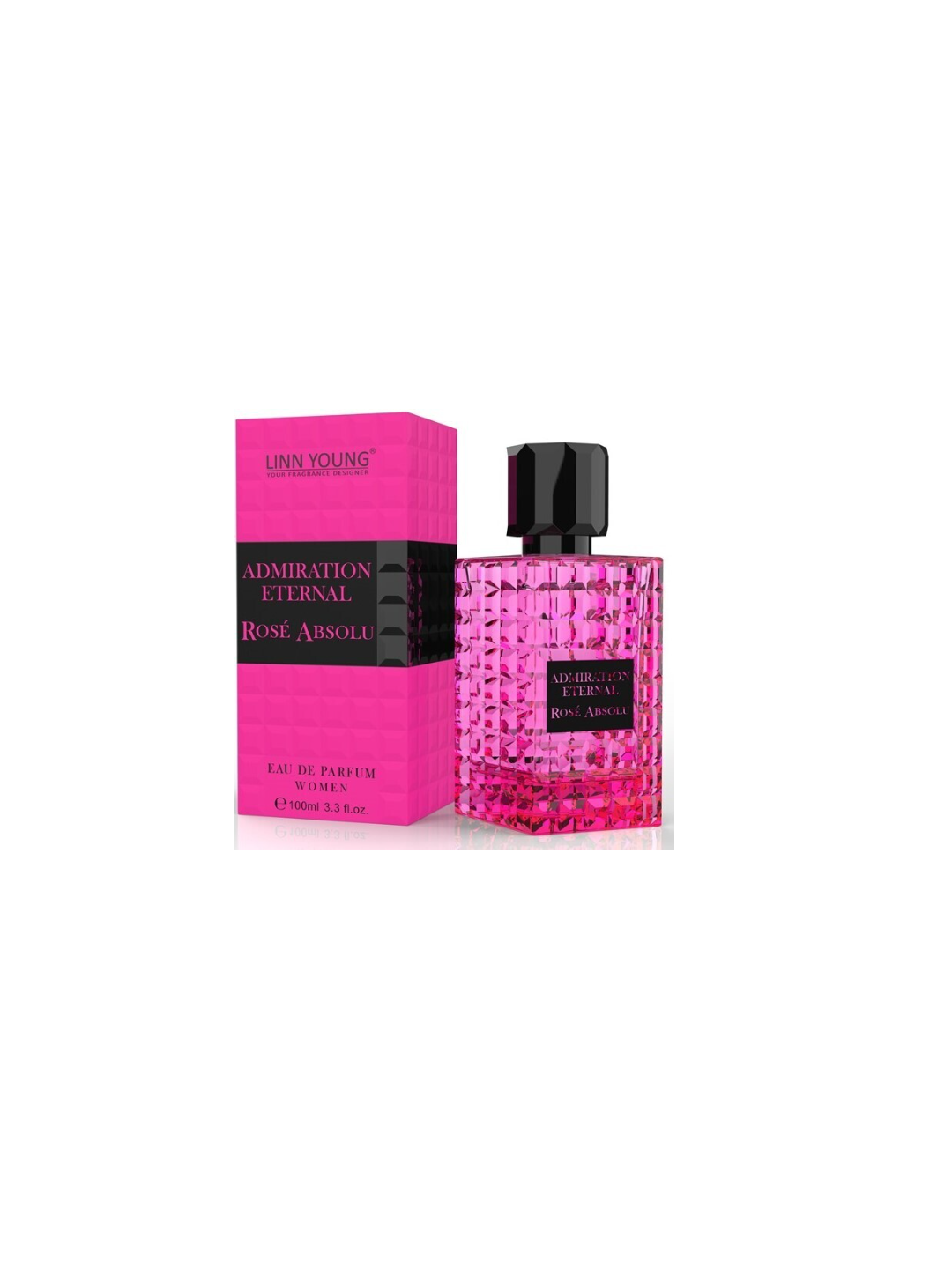 eau de parfum femme 100ml LINN YOUNG Admiration Eternal Rose