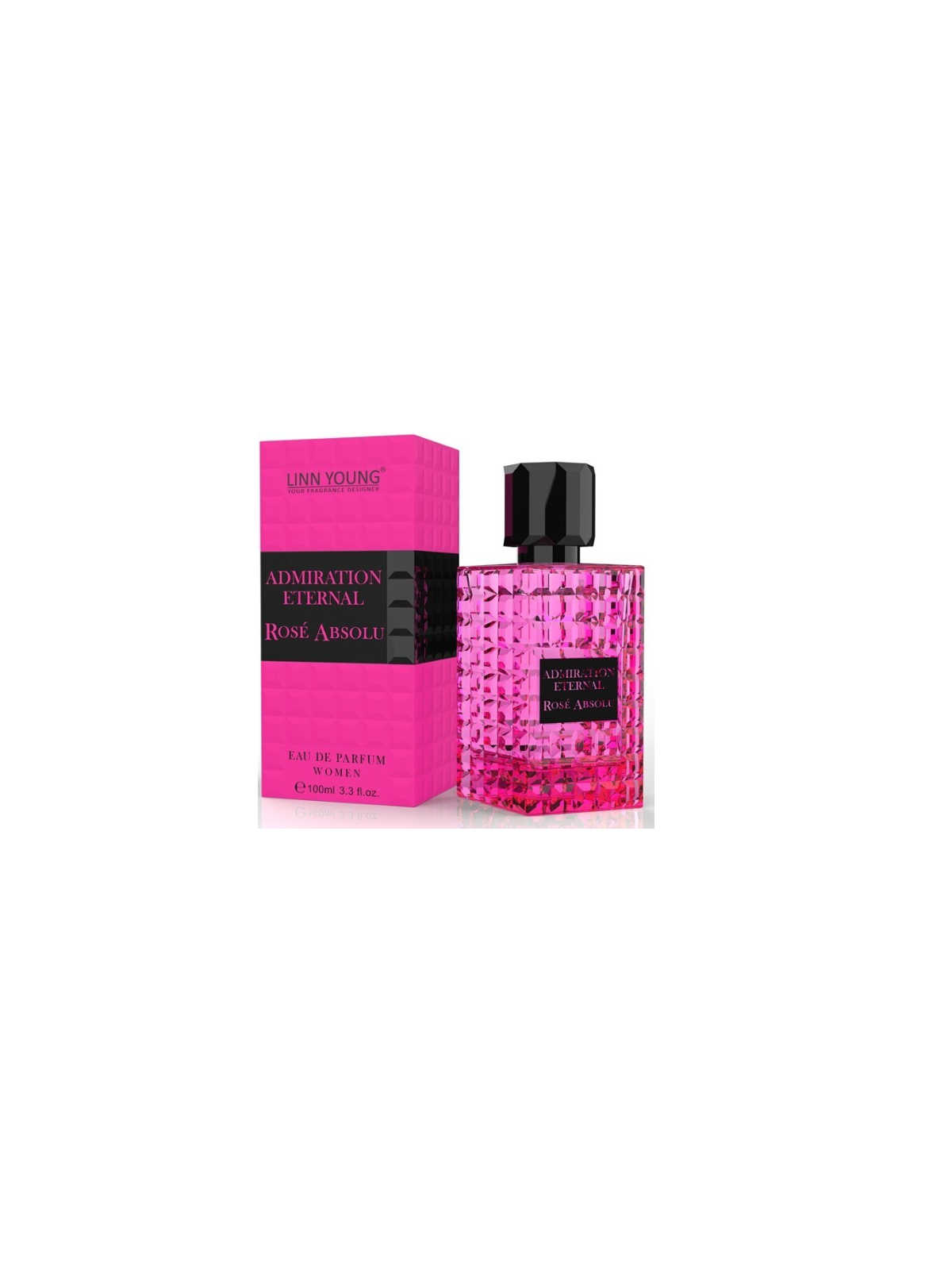 eau de parfum femme 100ml LINN YOUNG Admiration Eternal Rose