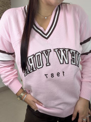 Jersey escote pico new york