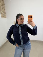 Rebeca combinado punto vaquero