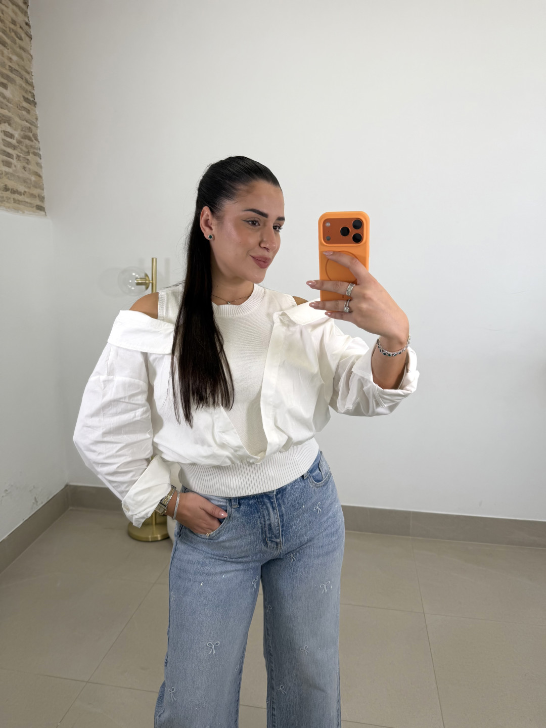 CAMISA COMBINADA PUNTO