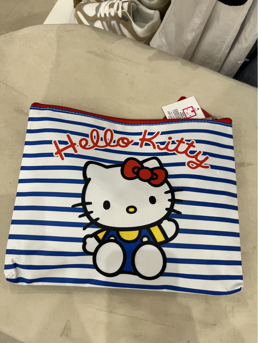 necesewr hello kitty azul