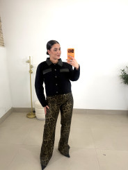 Vaquero animal print  cierre viral