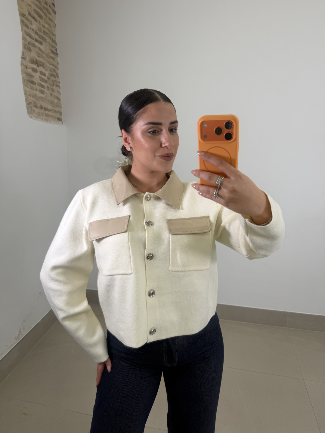 Rebeca punto combinado polipiel