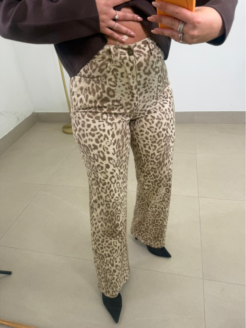 Vaquero animal print tonos neutros