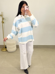 Polo NY Brooklyn celeste