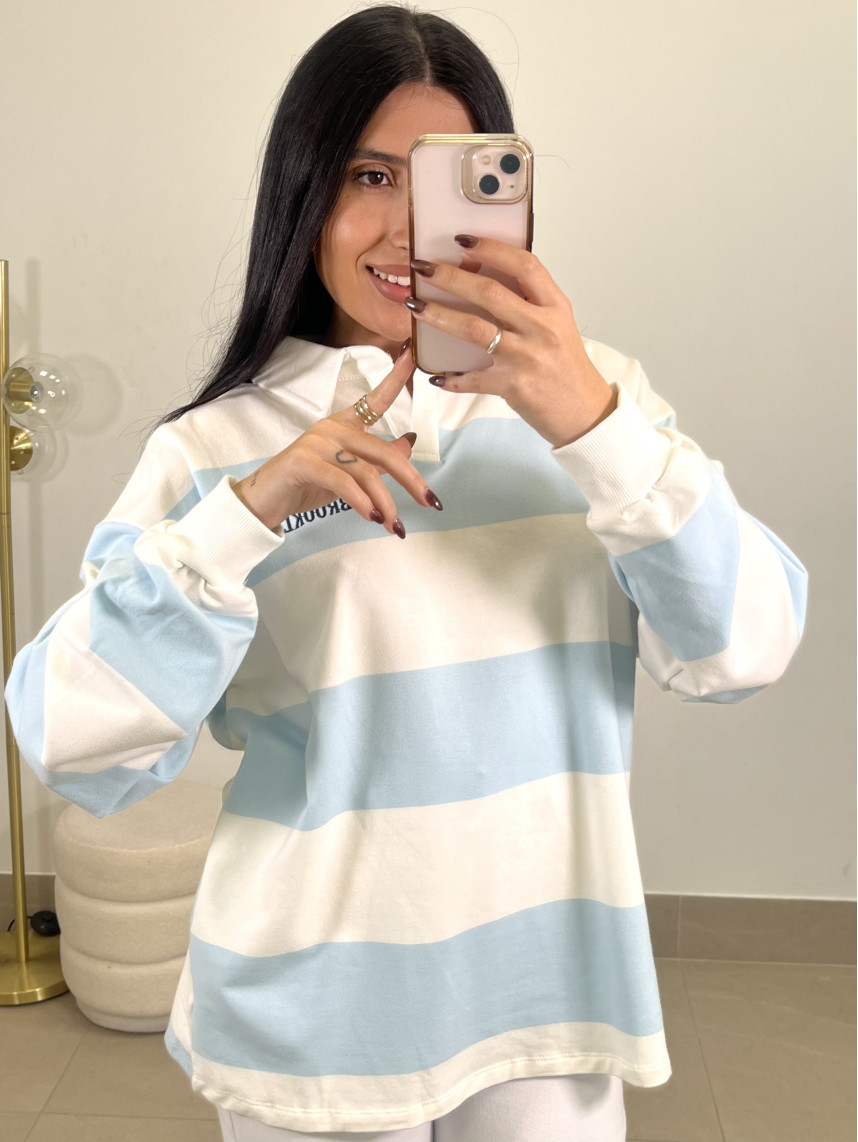 Polo NY Brooklyn celeste