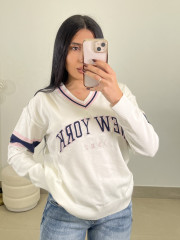 Jersey escote pico new york