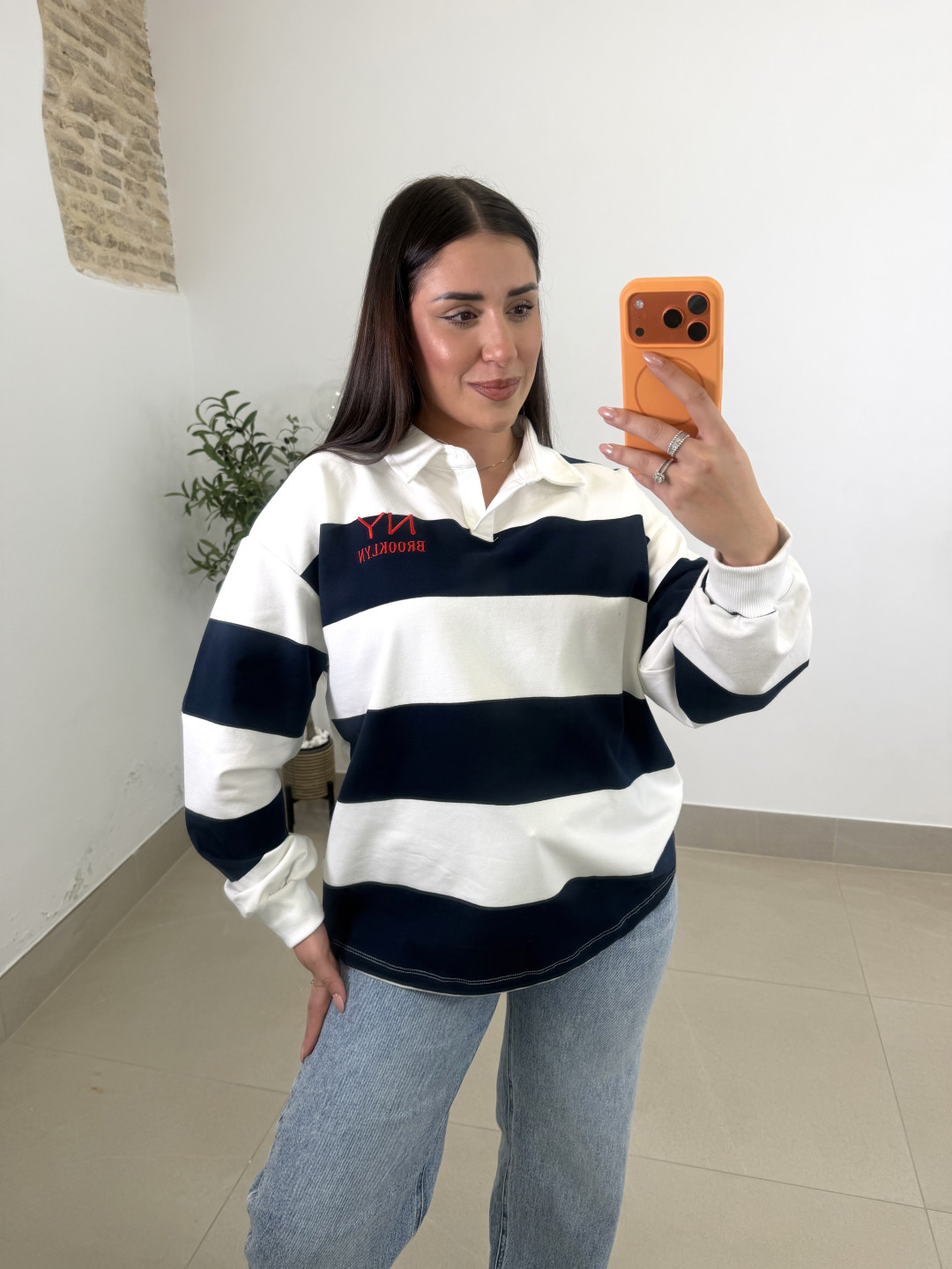 Polo NY Brooklyn azul