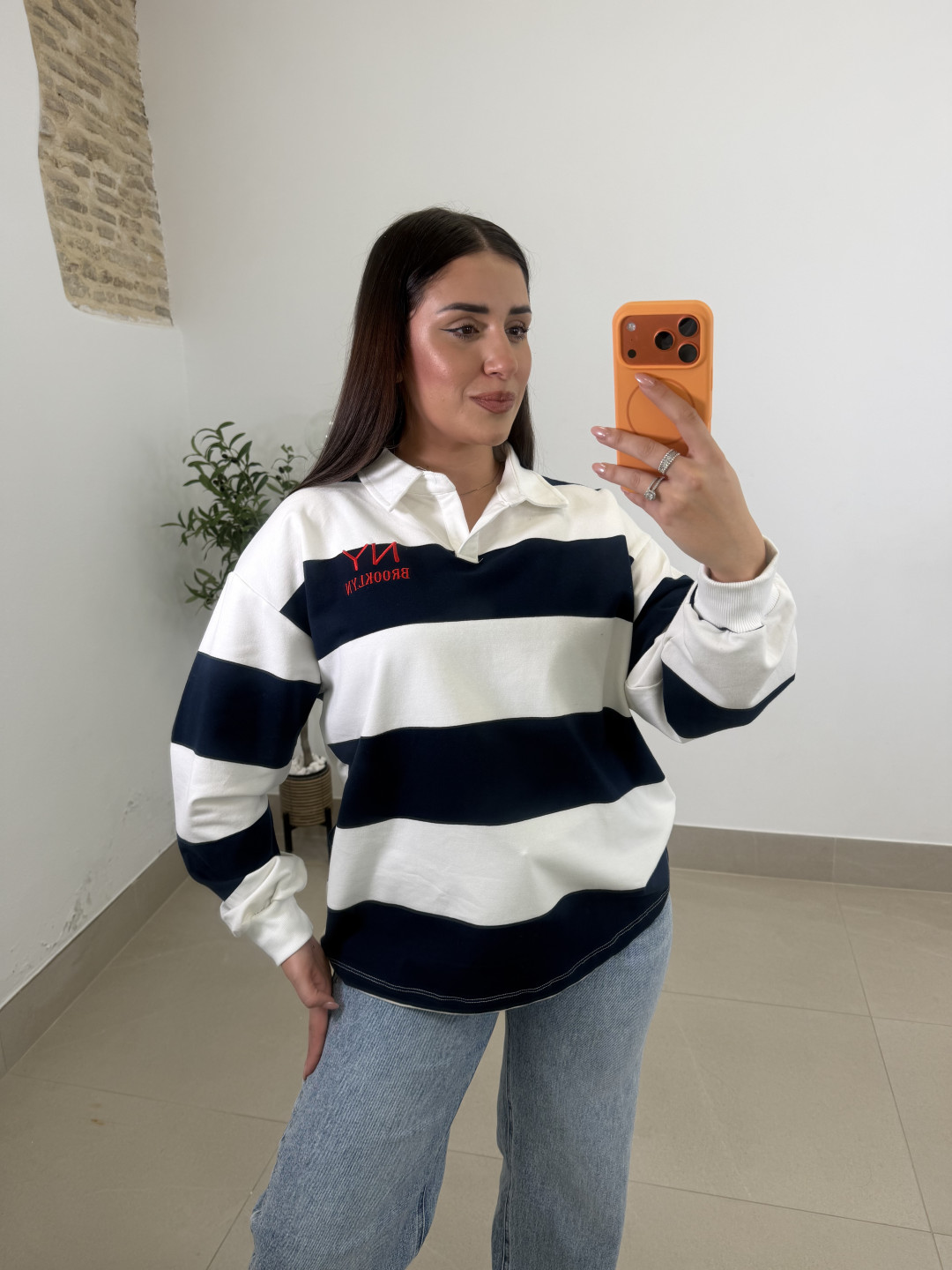 Polo NY Brooklyn azul