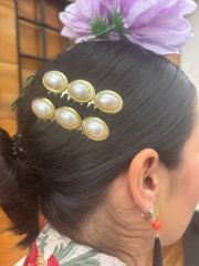 peinas perlas triple