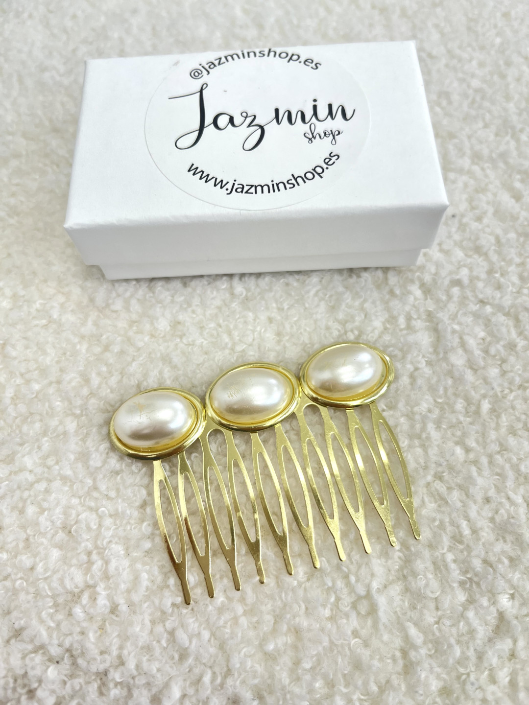 peinas perlas triple