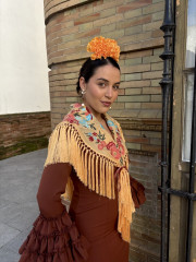 Vestido cordoba marron