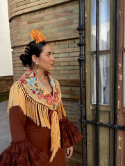 Vestido cordoba marron