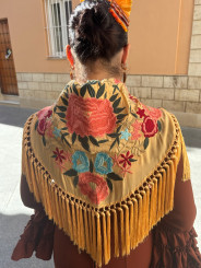 Vestido cordoba marron