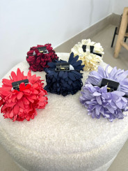 pinza pelo forma flor