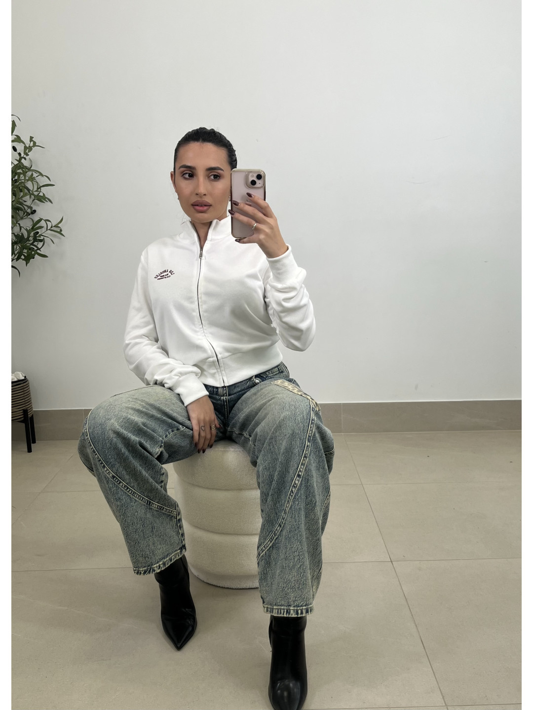 Vaquero detalle  animal print