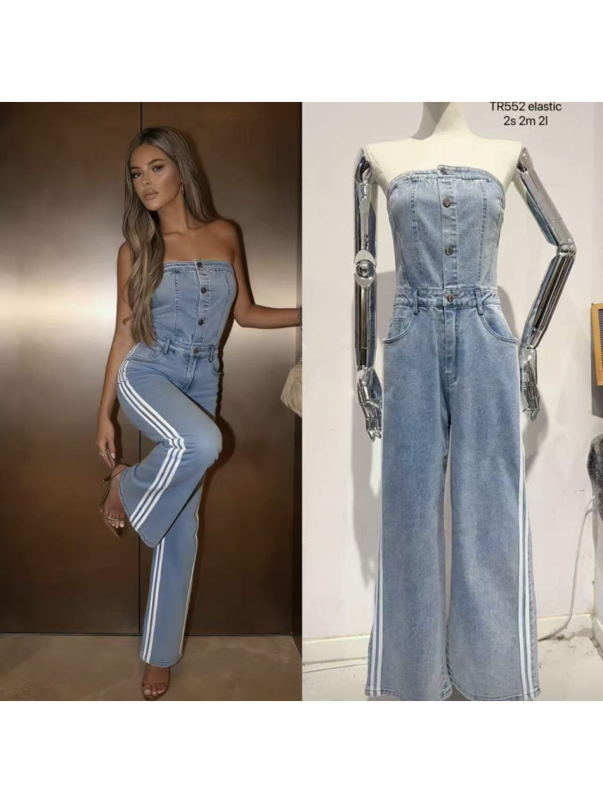 Mono vaquero palabra de honor rayas laterales