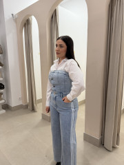 Mono vaquero palabra de honor rayas laterales