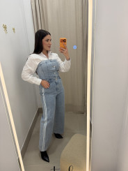 Mono vaquero palabra de honor rayas laterales