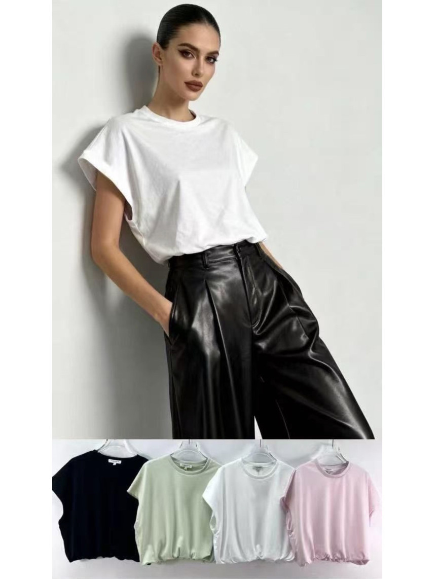 Camiseta basica tipo globo