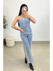 Mono vaquero palabra de honor rayas laterales