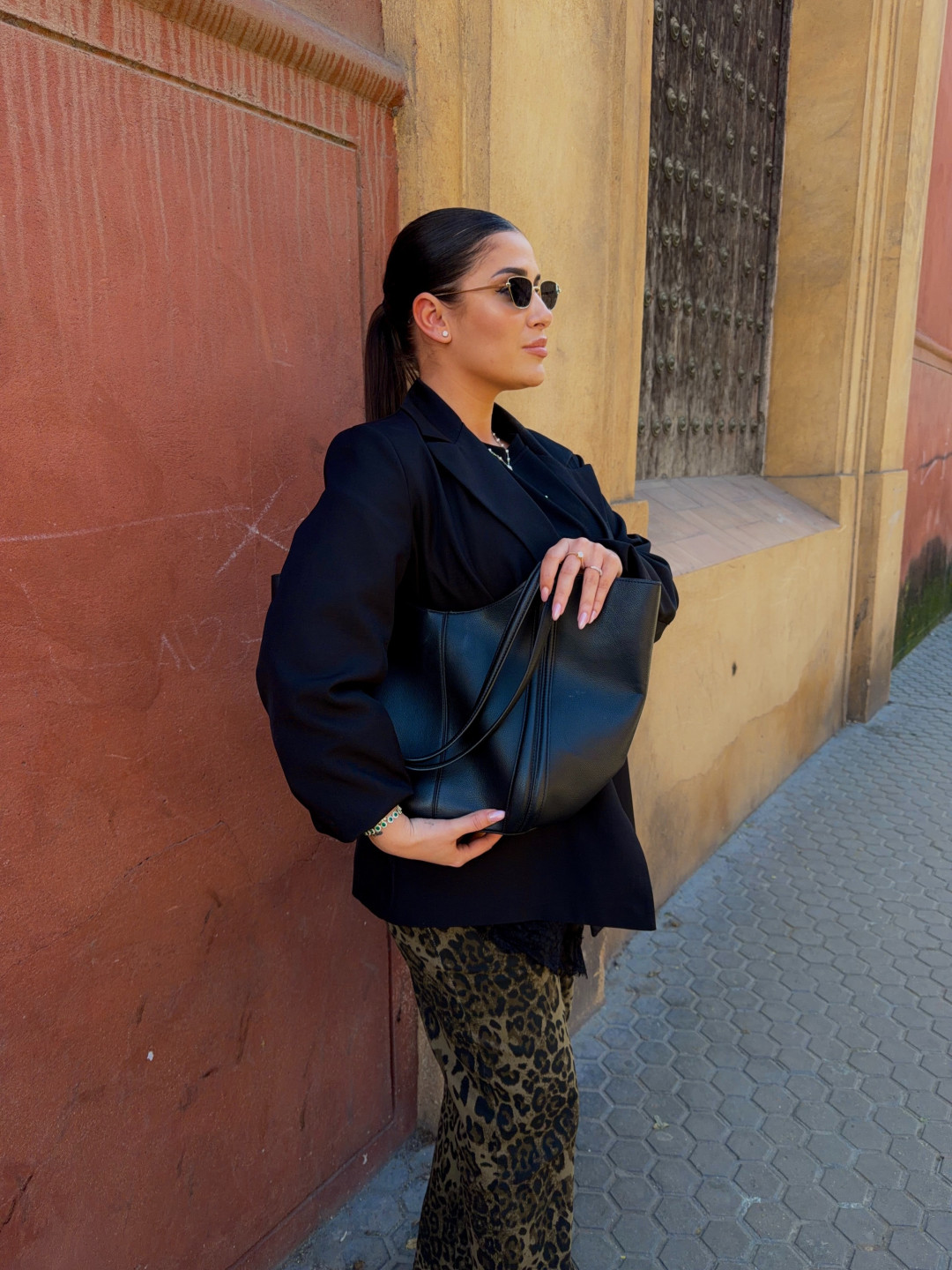 Vaquero animal print  cierre viral