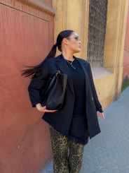 Vaquero animal print  cierre viral