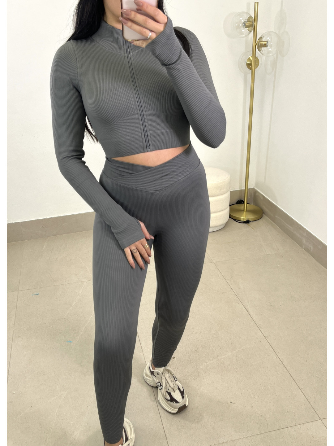 conjunto aqua 432 gris oscuro