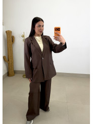 Conjunto Valentina marrón