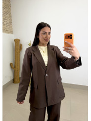 Conjunto Valentina marrón