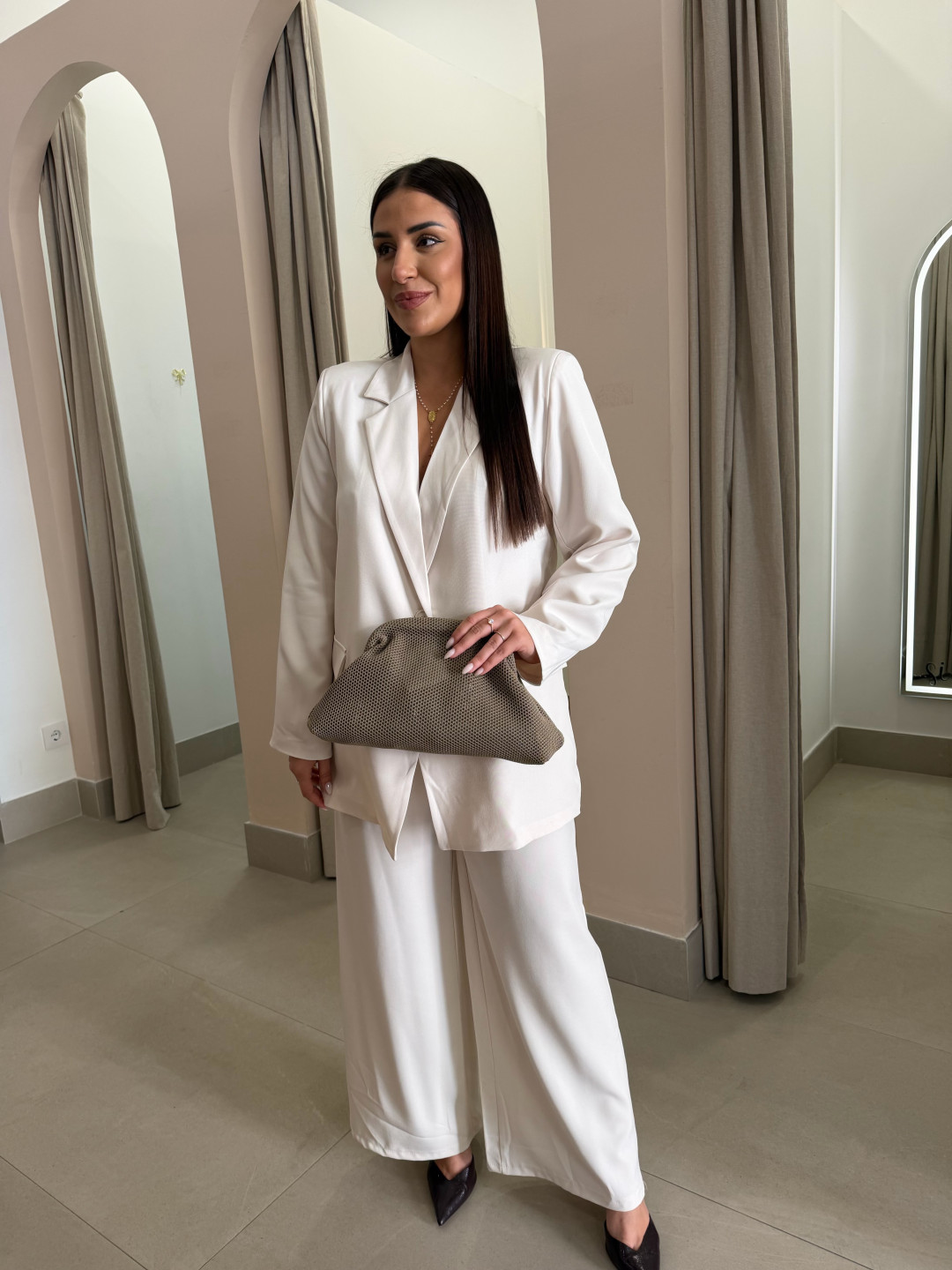 CONJUNTO VALENTINA beige