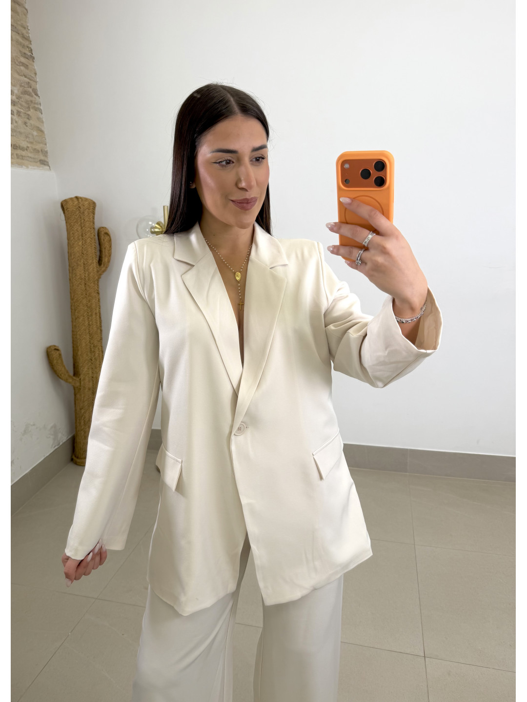 CONJUNTO VALENTINA beige