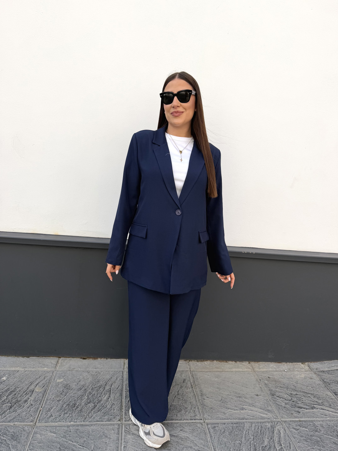 Conjunto Valentina azul marino