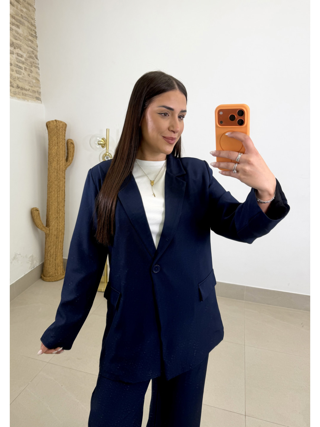 Conjunto Valentina azul marino