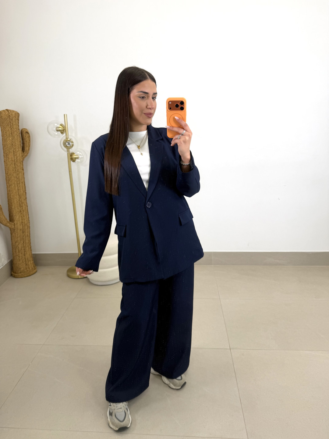 Conjunto Valentina azul marino