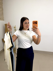 Camiseta basica manga corta