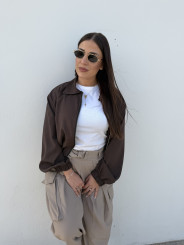 Pantalon cargo ancho Sara