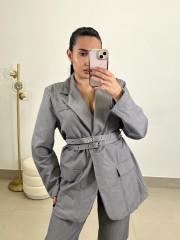 Conjunto minerva gris