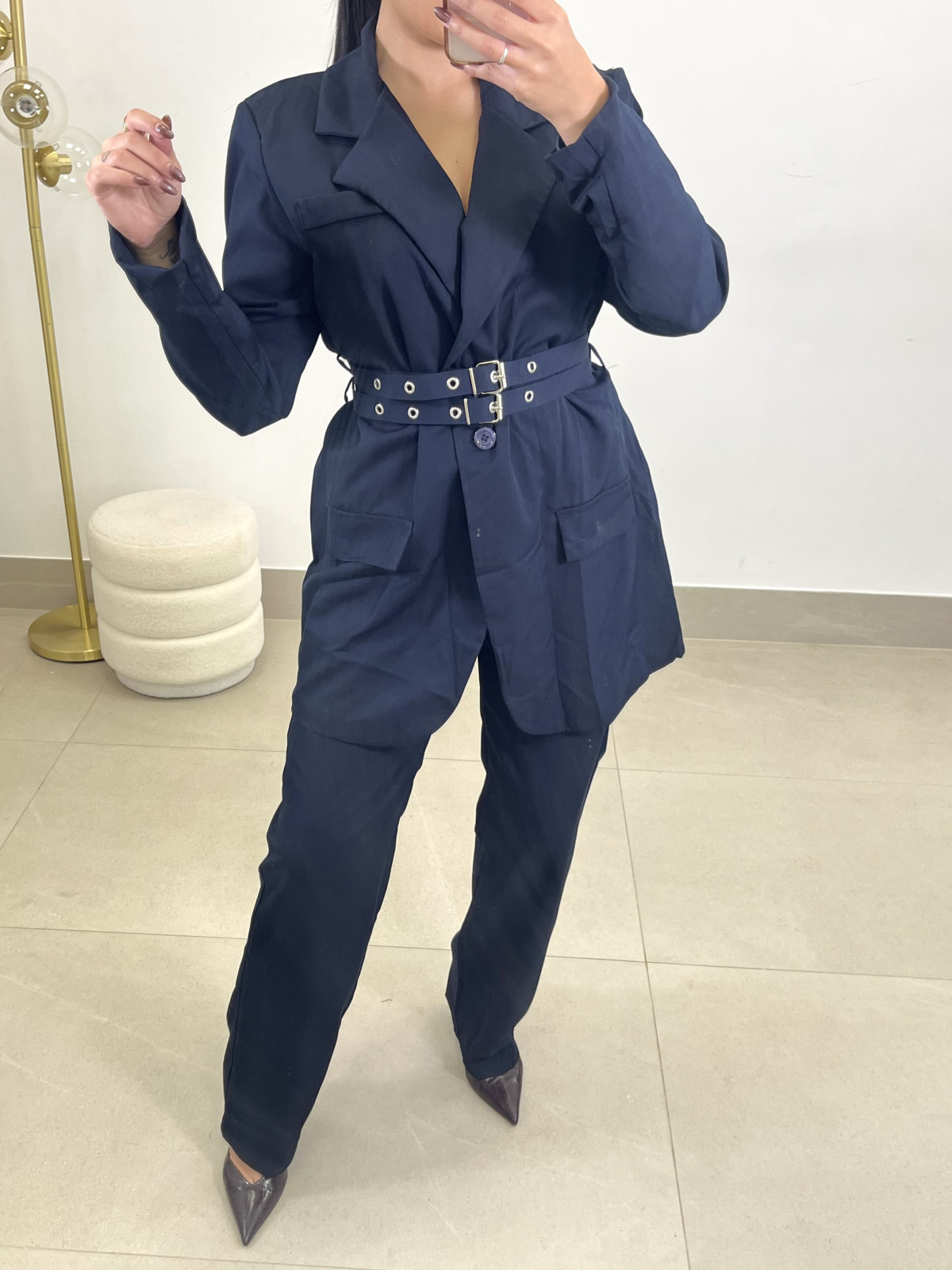 Conjunto minerva azul