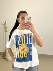 Camiseta Blos Som blanca