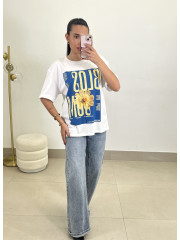 Camiseta Blos Som blanca