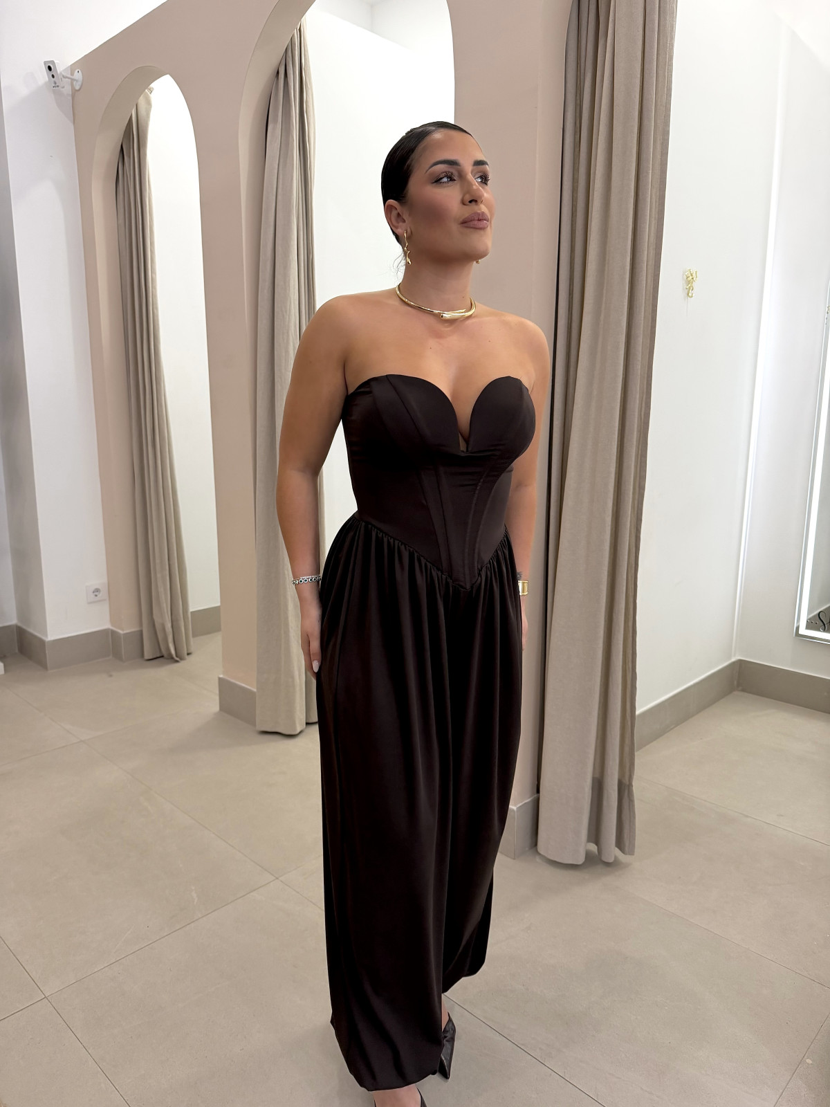 Mono Samantha marron