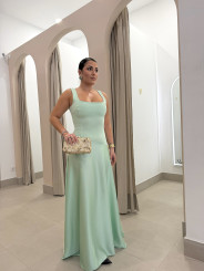 vestido anastasia verde agua