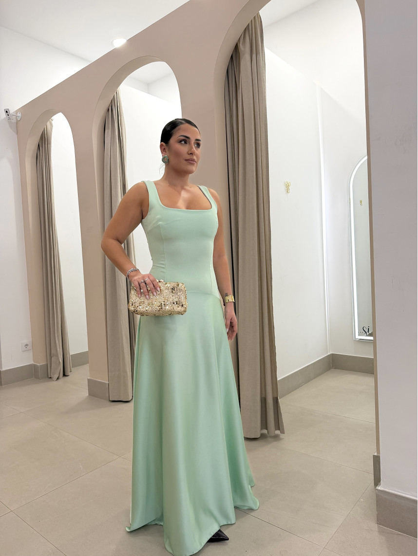 vestido anastasia verde agua