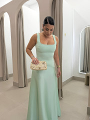 vestido anastasia verde agua