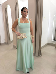 vestido anastasia verde agua