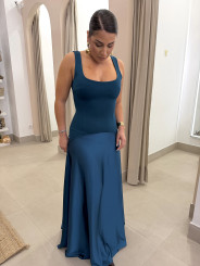 vestido anastasia petroleo